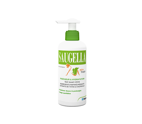 Soin lavant hygiène intime you fresh Saugella - flacon pompe de 200ml - image 1