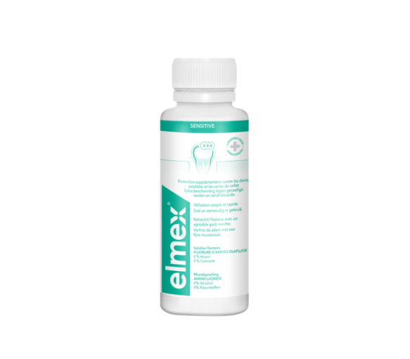 Solution dentaire Sensitive Elmex - flacon de 100 ml