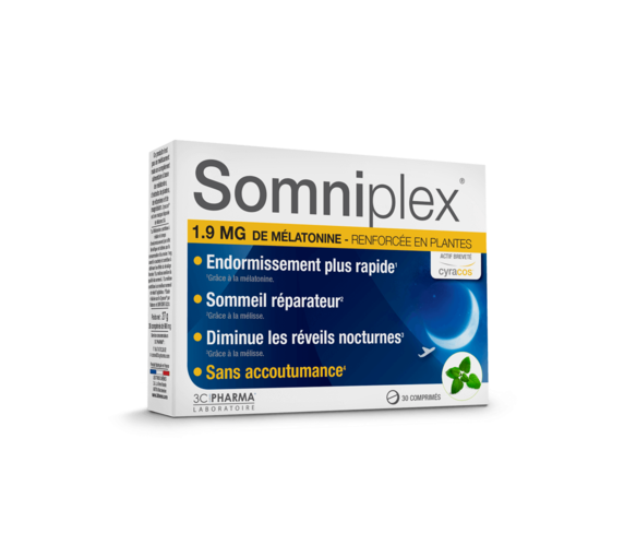 Somniplex comprimé 3C Pharma - boîte de 30 comprimés