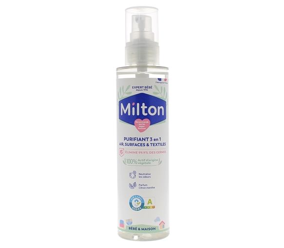Spray purifiant 3 en 1 Milton - spray de 200ml