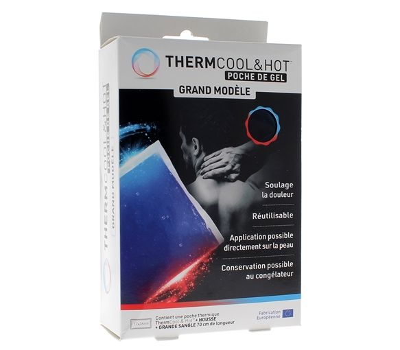 Thermcool&hot Poche de gel grand modèle - boîte d'une poche de 17x26cm