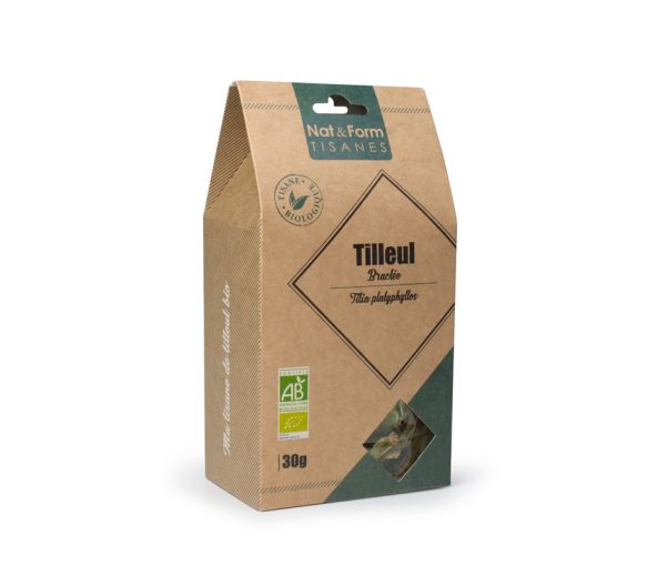 Tisane Tilleul Bracté Bio Nat & Form - sachet de 30 g