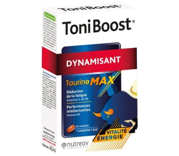 ToniBoost dynamisant Nutreov - boîte de 30 comprimés - image 1