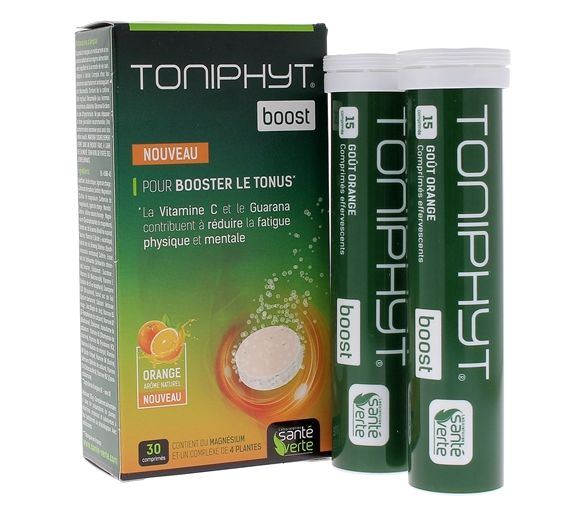 Toniphyt boost goût orange Santé verte - image 1