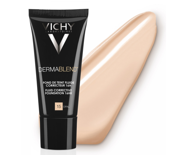 Dermablend fond de teint fluide correcteur 16h SPF 35 teinte 15 opal Vichy - tube de 30 ml - image 1