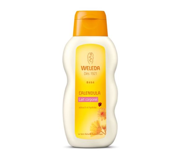 Lait corporel Calendula Weleda Bébé - flacon de 200 ml - image 1
