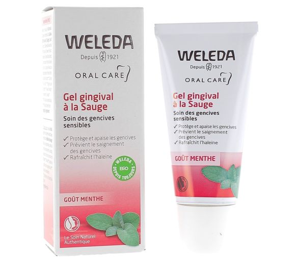Gel gingival à la sauge Weleda - tube de 30 ml - image 1