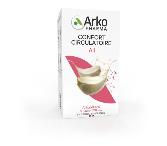 Arkogélules Ail Arkopharma - boîte de 150 gélules - image 1