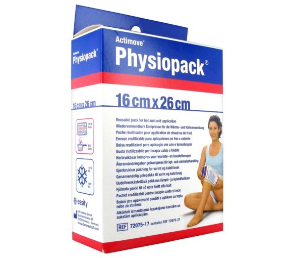Physiopack poche réutilisable chaud/froid 16x26cm BSN Médical - une poche