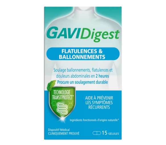 GAVIDigest flatulences et ballonnements Reckitt - boite de 30 gélules