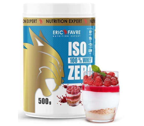 Iso zero 100% whey framboisier Eric Favre - image 1