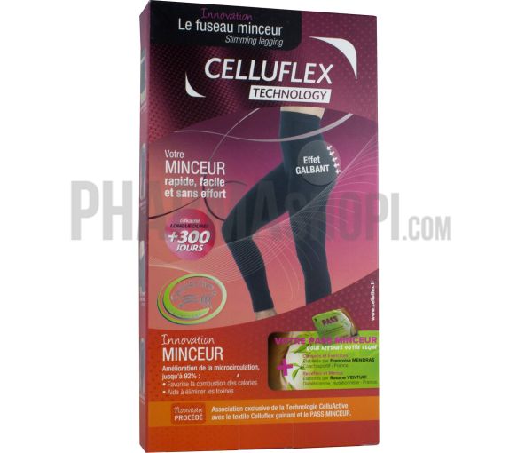 Fuseau minceur noir Celluflex technology - 1 fuseau
