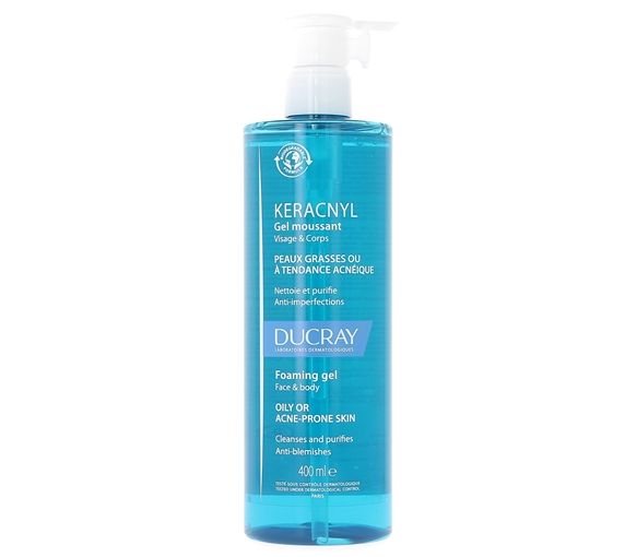 Keracnyl gel moussant visage et corps Ducray - image 1