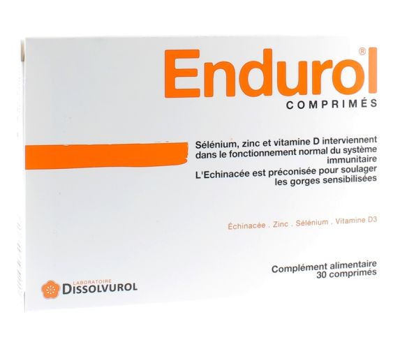 Endurol Vitamine D3 - boîte de 30 comprimés