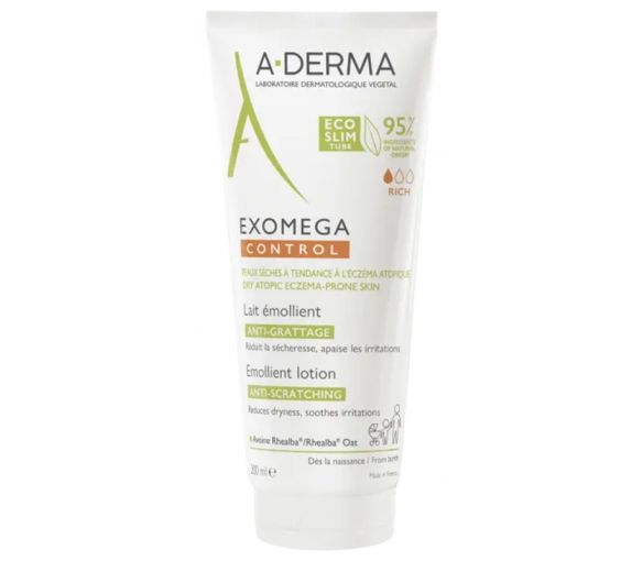 Exomega Control Lait émollient anti-grattage A-Derma - tube de 200 ml - image 1