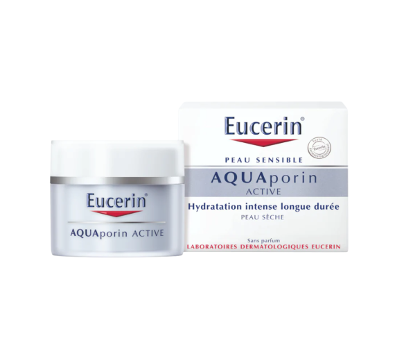 Aquaporin Active Soin hydratant peau sèche Eucerin - pot de 50 g - image 1