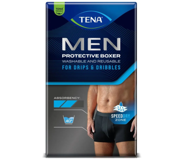 Men boxer lavant lavable réutilisable taille XL Tena - un boxer