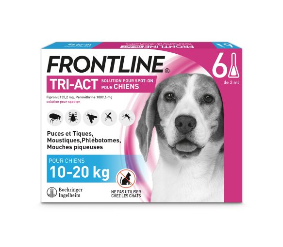 Frontline Tri-Act chiens 10-20 kg - image 1
