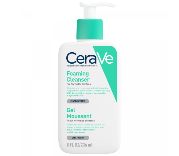 Gel moussant visage CeraVe - image 1