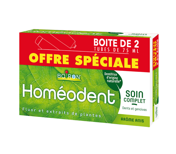 Dentifrice Homéodent soin complet dents et gencives goût anis Boiron - image 1