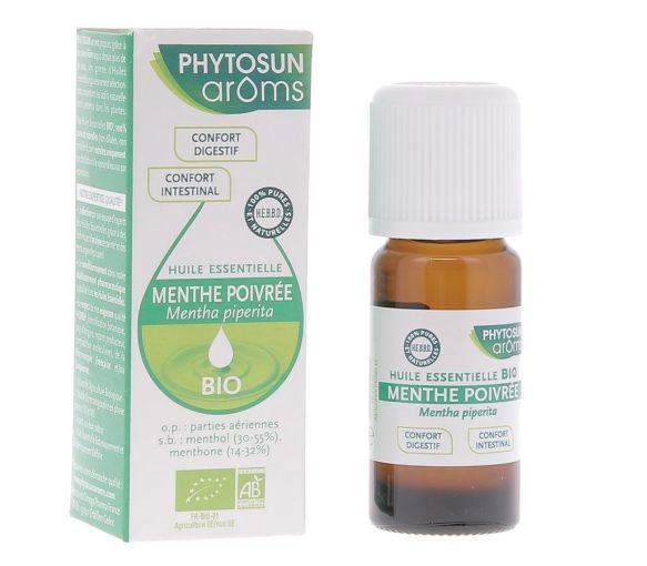 Huile essentielle de menthe poivrée Bio Phytosun arôms - image 1