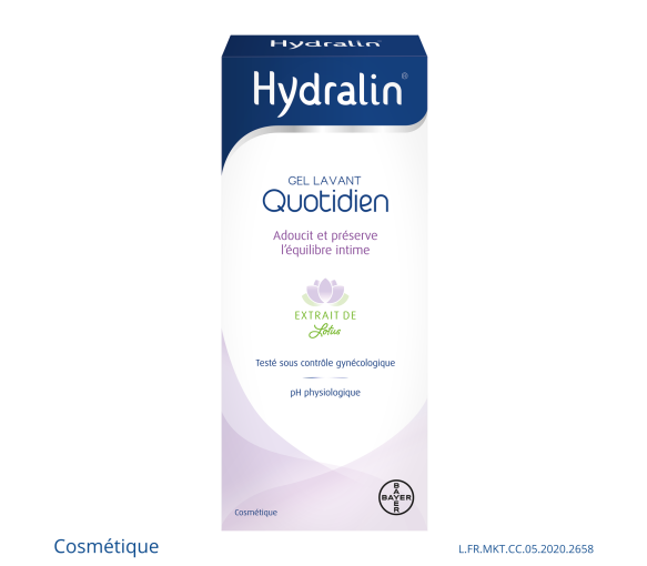 Hydralin Quotidien Gel Lavant 400ml équilibre intime - image 1