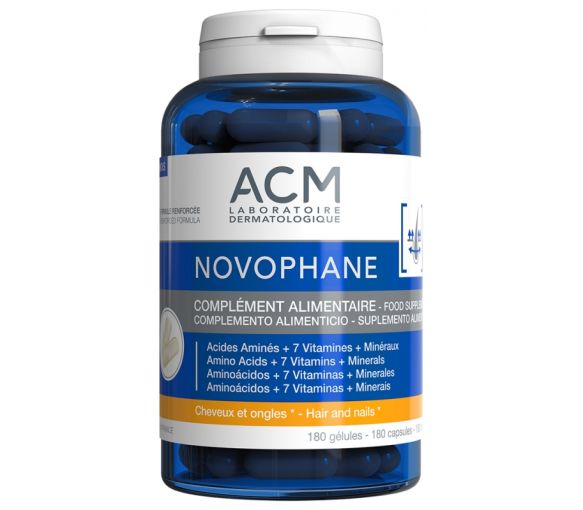 Novophane cheveux et ongles ACM - boite de 180 gélules