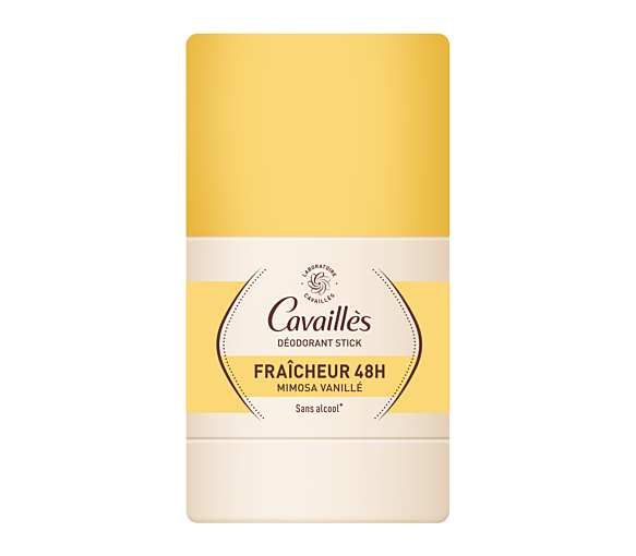 Déodorant fraîcheur 48h mimosa vanillé Rogé Cavaillès - stick de 50ml