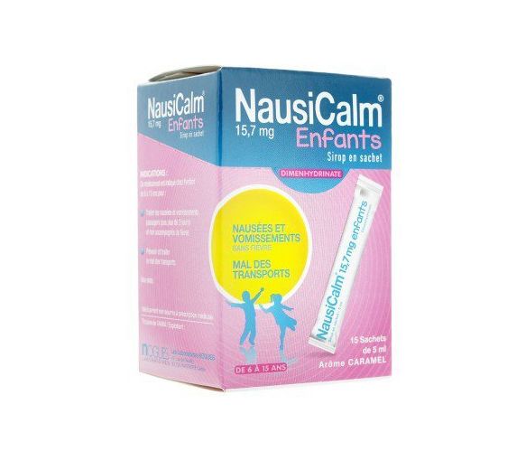 Nausicalm sirop enfants – 15 sachets