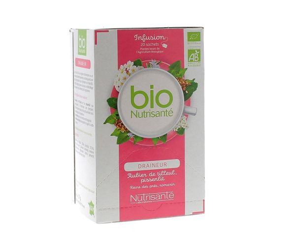 Infusion draineur BIO Nutrisanté - 20 sachets