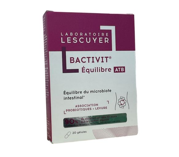 Bactivit équilibre ATB Lescuyer - boite de 20 gélules - image 1