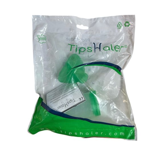 Tipshaler chambre inhalation avec masque pédiatrique 1-6 ans PediAct - un masque d'inhalation