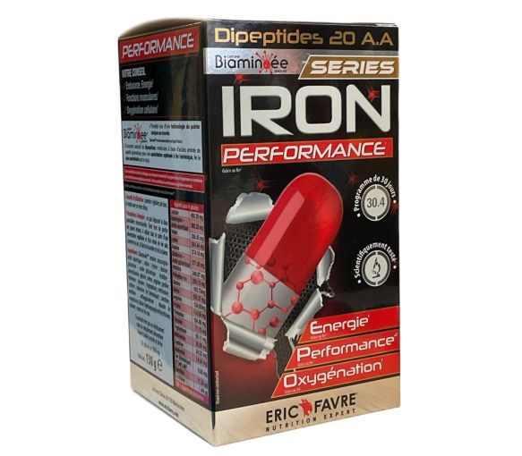 Iron performance dideptides 20 A.A Eric Favre - boite de 120 gélules - image 1