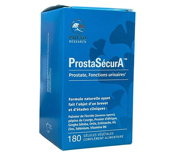 ProstaSécurA prostate - fonctions urinaires Phyto Research - boite de 180 gélules - image 1