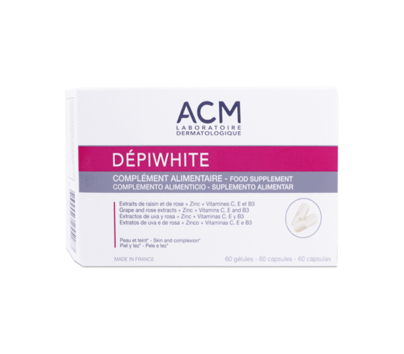 Dépiwhite complément alimentaire ACM - boite de 60 gélules