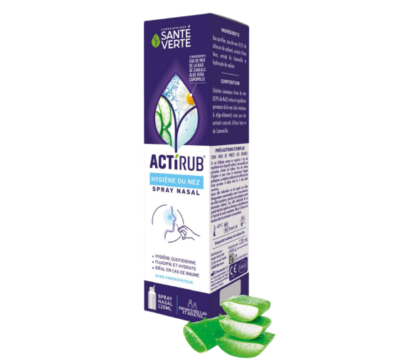 Actirub hygiène du nez Santé Verte - spray de 120ml - image 1