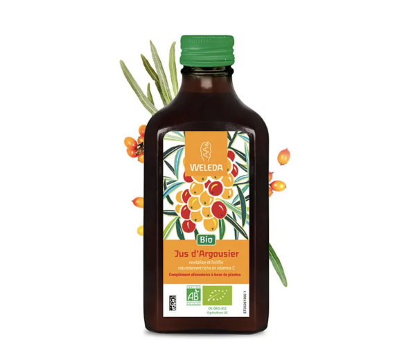 Jus d'argousier bio Weleda - flacon de 200ml