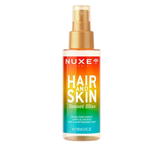Brume parfumante hair & skin sunset bliss Nuxe - flacon de 100ml