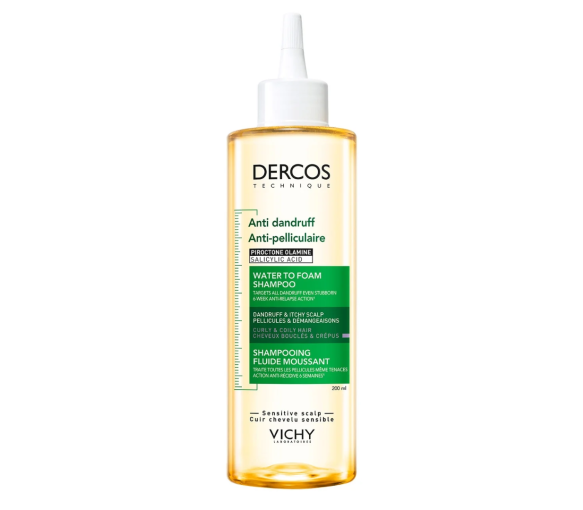 Dercos Technique shampooing fluide moussant anti-pelliculaire Vichy - flacon de 200ml