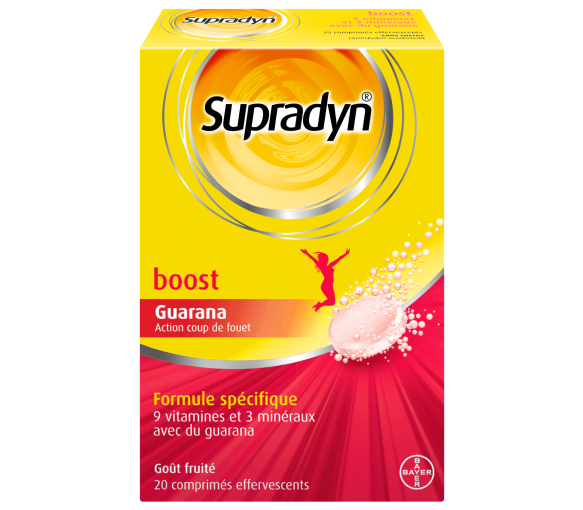 Supradyn Boost Vitamines et Minéraux 20 comprimés effervescents - image 1