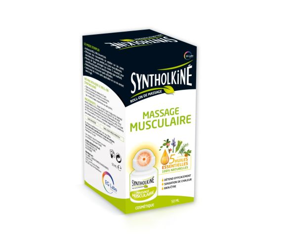 Roll-on de massage musculaire Syntholkiné - roll-on de 50 ml - image 1