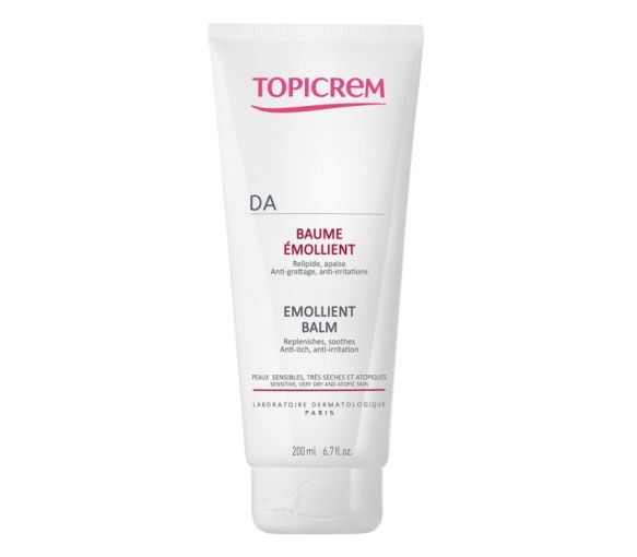 DA baume émollient peaux atopiques Topicrem - tube de 200 ml - image 1