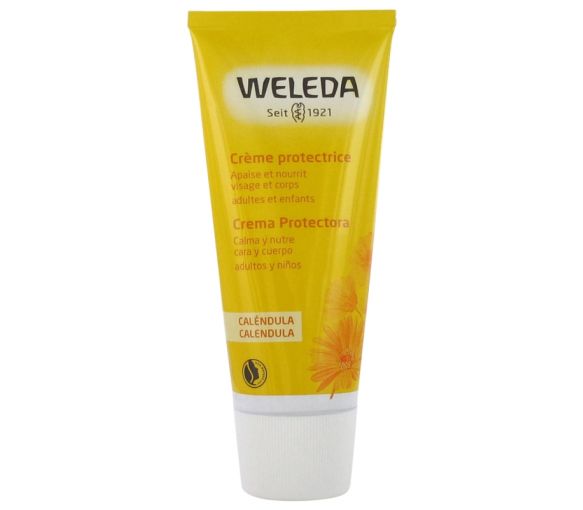 Crème protectrice au calendula bio Weleda - tube de 75 ml - image 1