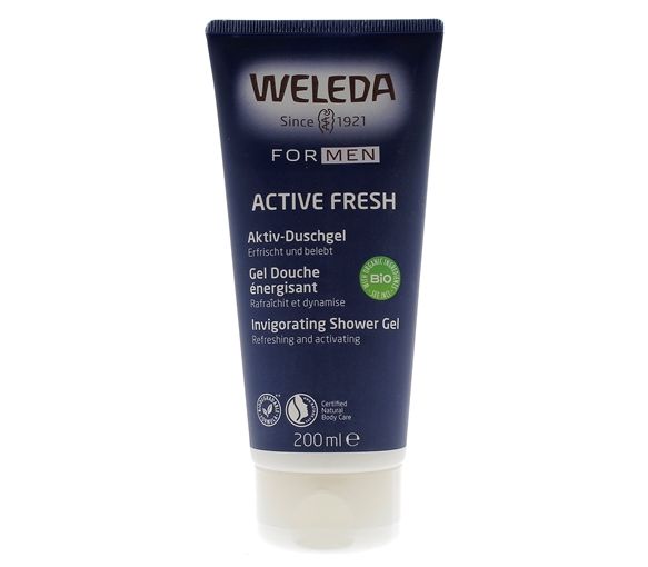 Gel douche énergisant Weleda homme - tube de 200 ml - image 1