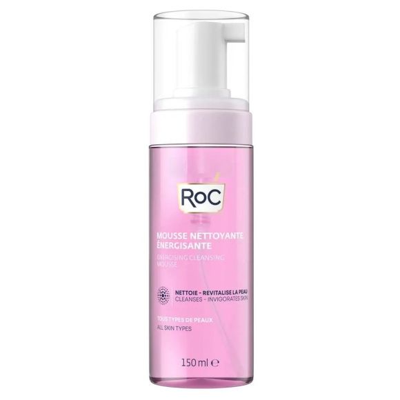Mousse nettoyante énergisante RoC - flacon-pompe de 150ml
