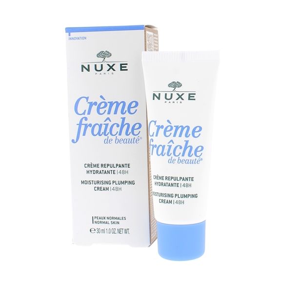 Crème fraîche de beauté crème repulpante hydratante Nuxe - tube de 30ml