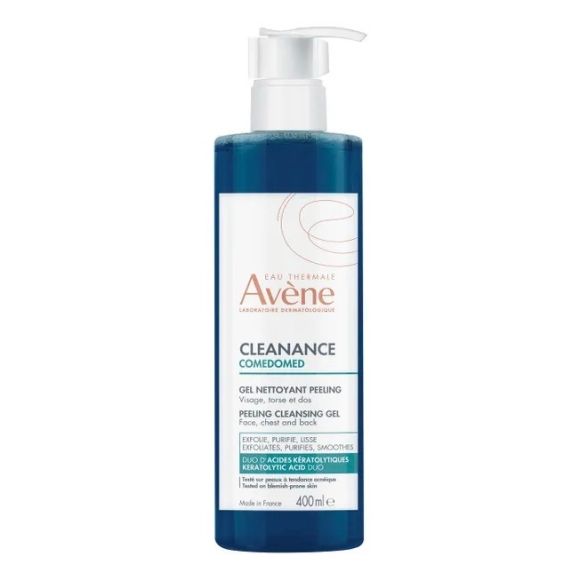 Cleanance Comedomed gel nettoyant peeling Avène - flacon-pompe de 400ml