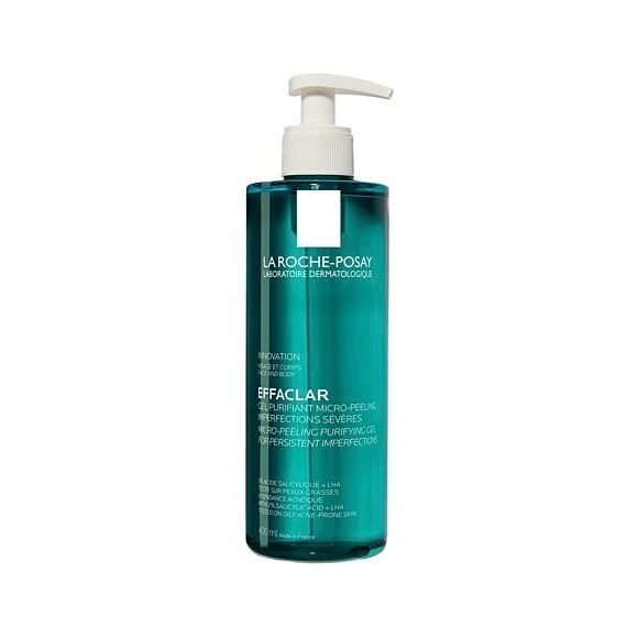 Effaclar Gel purifiant micro-peeling La Roche-Posay - flacon-pompe de 400ml