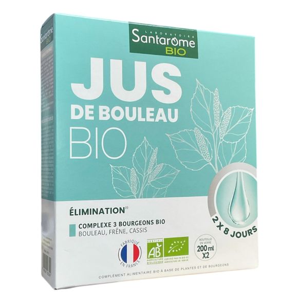 Jus de bouleau BIO Santarome - 2x200ml