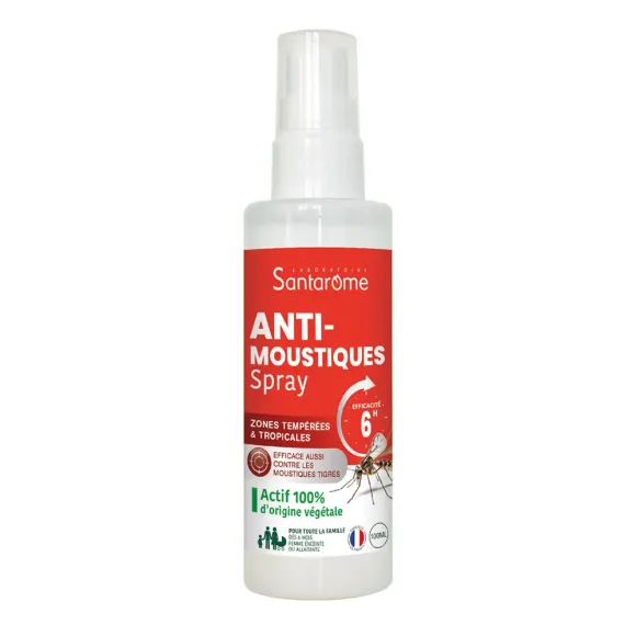 Anti-moustiques spray Santarome - spray de 100ml
